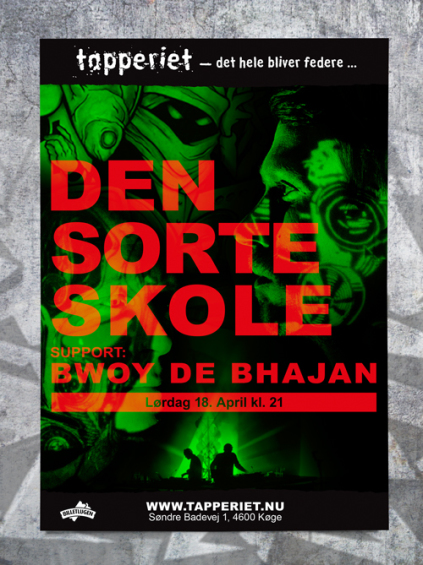 Den Sorte Skole plaket